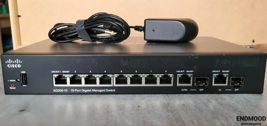 سوئیچ 10 پورت سیسکو مدل Cisco SG350-10