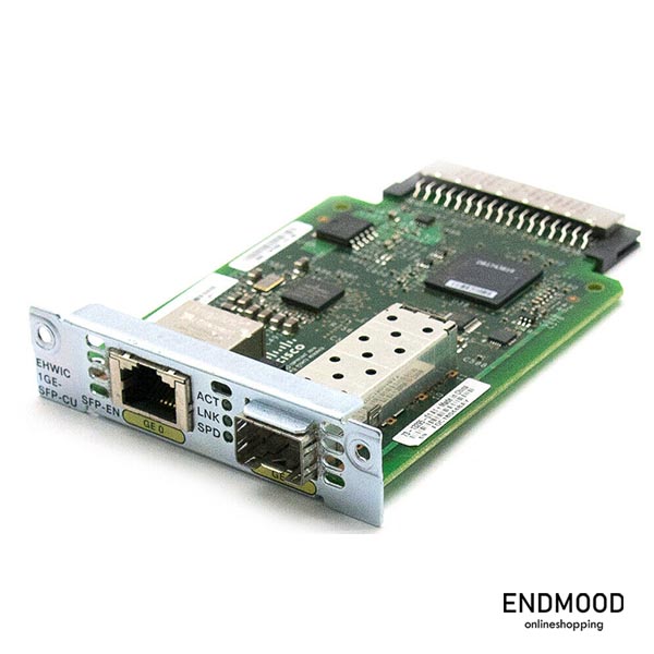 ماژول شبکه سیسکو مدل Cisco EHWIC-1GE-SFP-CU