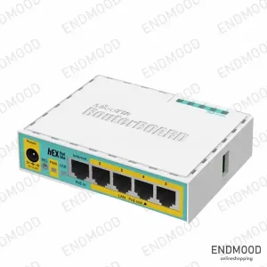 روتر میکروتیک hEX PoE lite پنج پورت 10.100 Mikrotik RB750UPr2