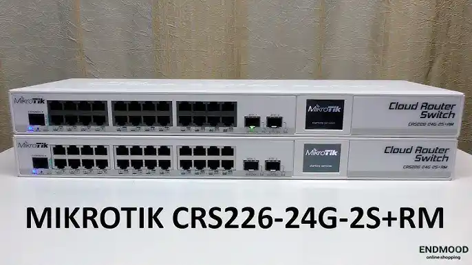 روتر سوئیچ میکروتیک مدل Mikrotik CRS226-24G-2S+RM