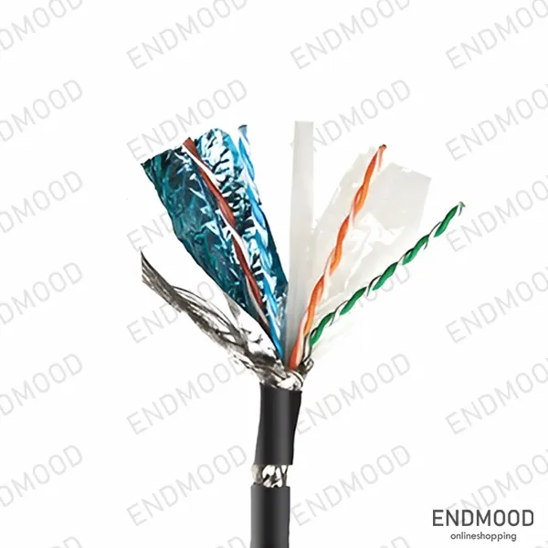 کابل شبکه Cat5e SFTP متا الکترونیک OUTDOOR