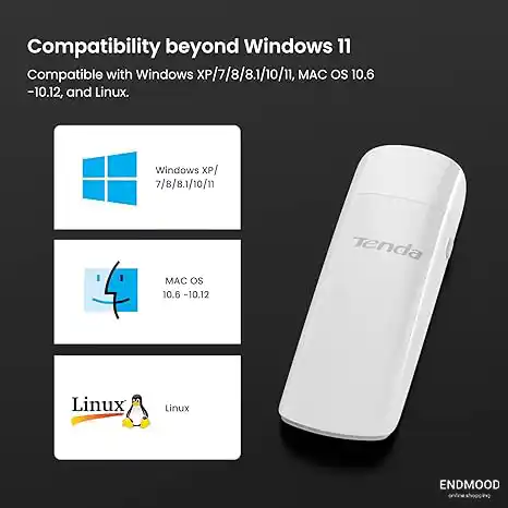 کارت شبکه وایرلس یو اس بی تندا Tenda U12 کارت شبکه وایرلس یو اس بی تندا Tenda U12