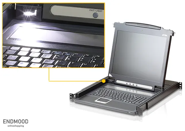 Lcd کنسول 19 اینچ ATEN Lcd کنسول 19 اینچ ATEN