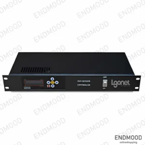 سنسور کنترل دمای رک با 2 نمایشگر مدل LIA-DTGSM/1U/TL8 الگونت