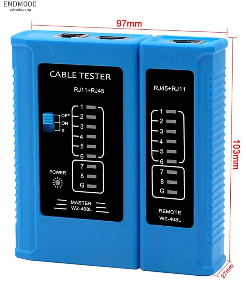 تستر شبکه HRUI ( Network Cable Tester)