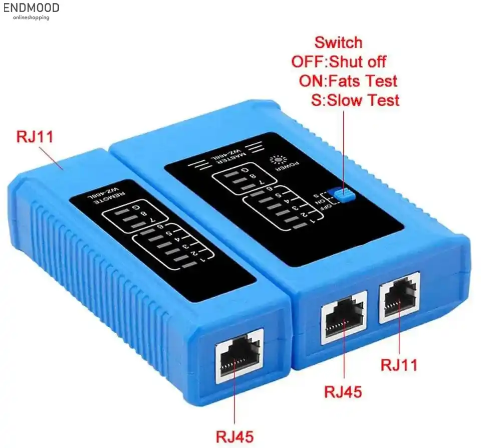 تستر شبکه HRUI ( Network Cable Tester)
