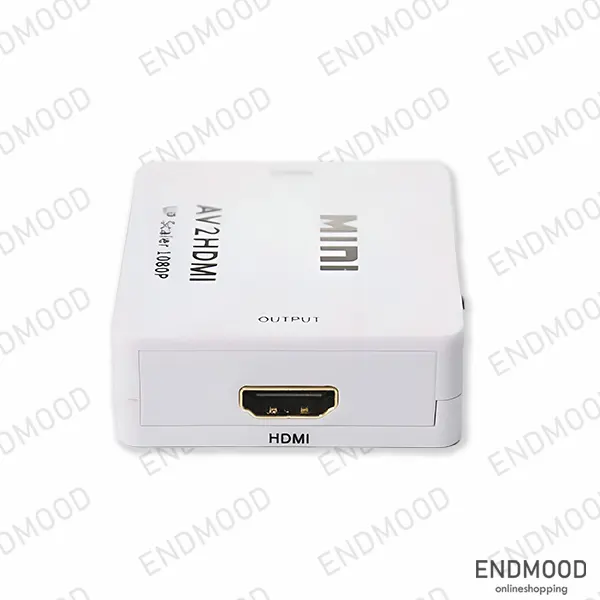 خرید تبدیل AV به HDMI وی نت مدل V-COAV2HDM به همراه صدا