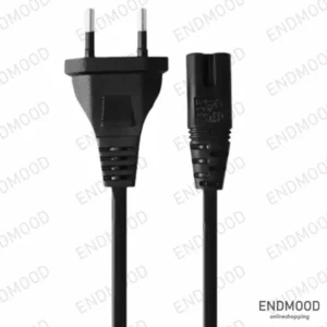 کابل برق نوت بوک ۲pin کی نت پلاس ۱٫۵ متری