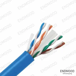 کابل شبکه تمام مس Cat6A UTP LSZH کی نت پلاس