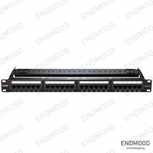 پچ پنل ۲۴ پورت Cat6 UTP کی نت K-NPC6U024