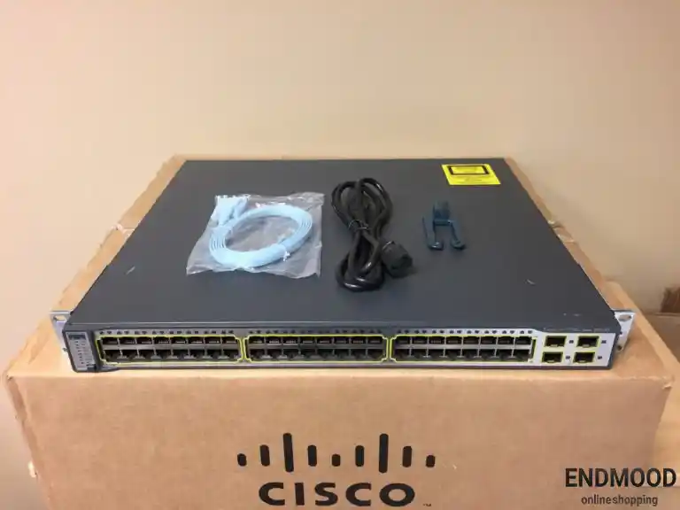 سوئیچ شبکه 48 پورت سیسکو CISCO WS-C3750G-48PS-S