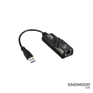 مبدل USB به RJ45 کی نت مدل K-COAM30LAN