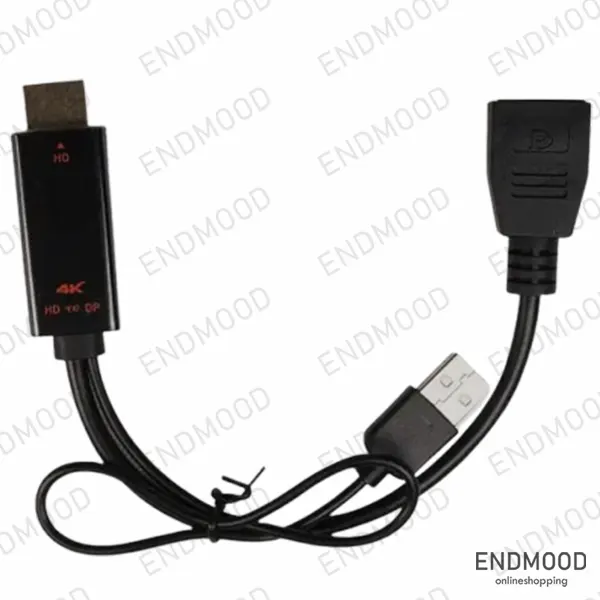 مبدل HDMI به DisplayPort کی نت K-COHD2DP15