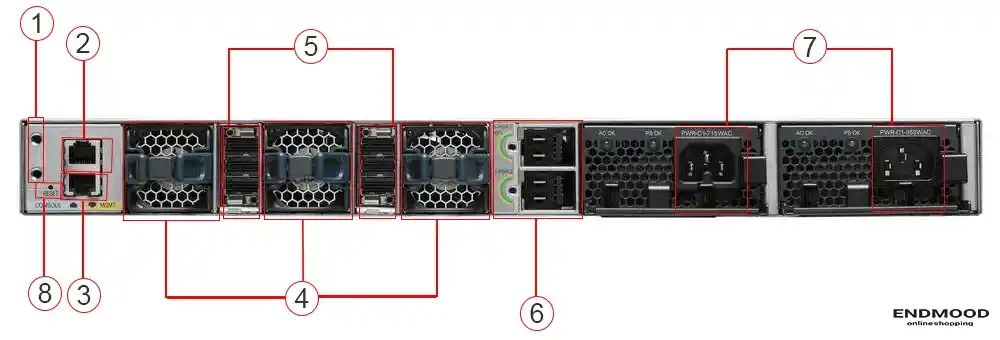 سوئیچ سیسکو 24 پورت Cisco WS-C3850-24T-L