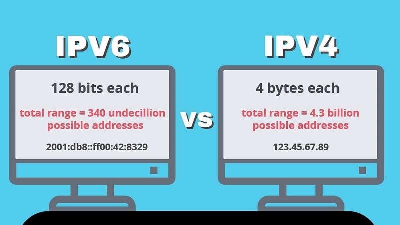 پروتکل IPv6 چیست و چه تفاوتی با IPv4 دارد؟