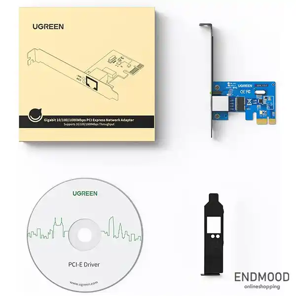 کارت شبکه PCI-E یوگرین مدل UGREEN US230 1 محصولات us230 ugreen