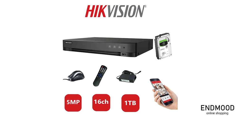 دستگاه دی وی آر 16 کانال هایک ویژن HIKVISION iDS-7216HQHI-M1/S