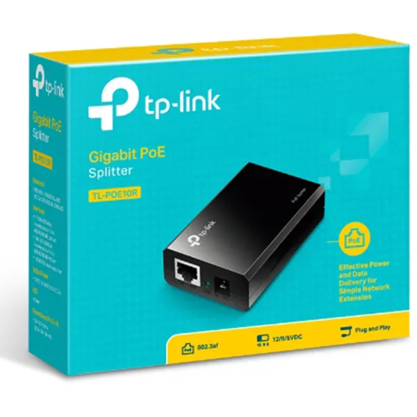 اسپلیتر PoE تی پی لینک TP-Link TL-POE10R اسپلیتر PoE تی پی لینک TP-Link TL-POE10R