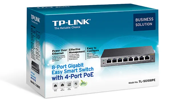 سوئیچ گیگابیت تی پی لینک Tp-Link TL-SG108PE