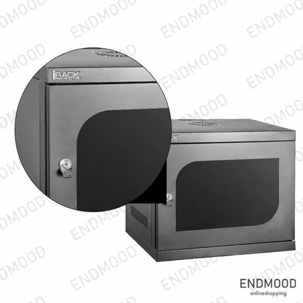 رک شبکه دیواری 12 یونیت بیس-TRB6012 تیام (آی رک)