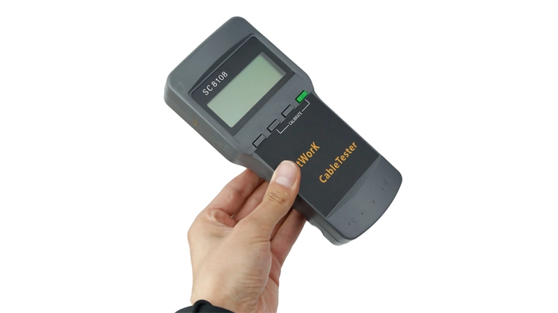 تستر کابل شبکه RJ45 حرفه‌ای SC8108 LINK TESTER