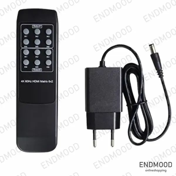 ماتریکس 2 در 6 HDMI کی نت K-M62