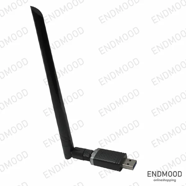 دانگل وای فای آنتن دار USB 3.0 کی نت پلاس KP-W1306 دانگل وای فای آنتن دار USB 3.0 کی نت پلاس KP-W1306