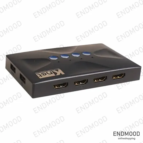کی وی ام سوئیچ HDMI دستی کی نت