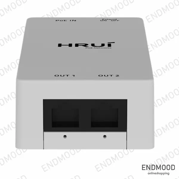 اکستندر PoE گیگ اچ ار یو ای مدل +HRUI HR902-AFGR-21