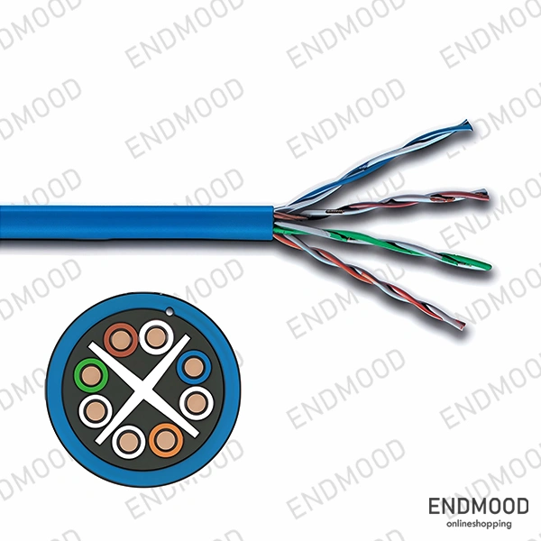 خرید کابل شبکه Cat5e UTP اشنایدر اکتاسی با روکش LSZH