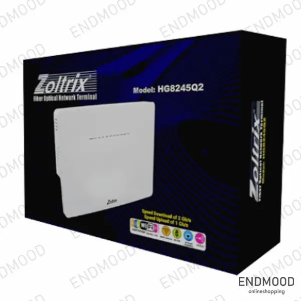 مودم فیبر نوری زولتریکس مدل zoltrix HG8245Q2