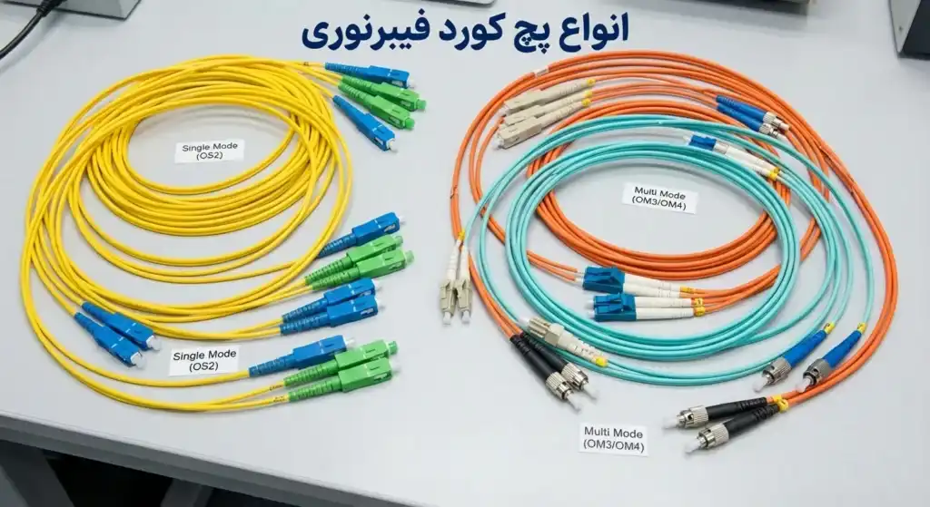 پچ کورد فیبر نوری چیست نوشته‌ها
