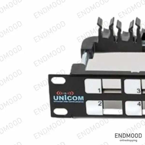 پچ پنل زاویهدار یونیکام Angled Patch Panel