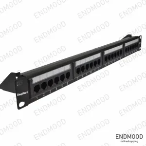 پچ پنل 24 پورت رپیتون Rapiton Cat6 Loaded