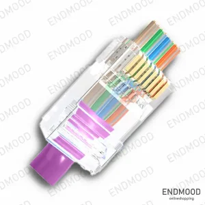 سوکت Open-End رپیتون Rapiton Pass-Through Modular Plug