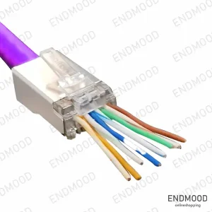 سوکت شبکه میان گذر رپیتون Rapiton Cat6 FTP