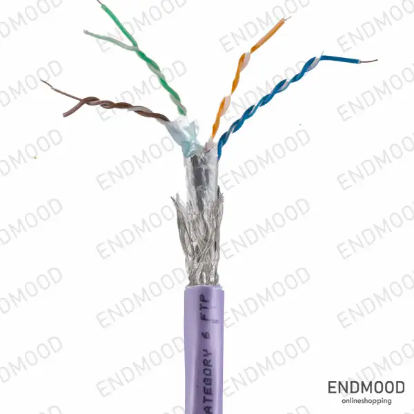 کابل شبکه حلقه 500 متری CAT6-SF/UTP یونیکام