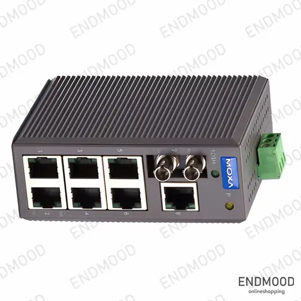 سوییچ صنعتی برند موگزا مدل MOXA EDS-208-M-ST
