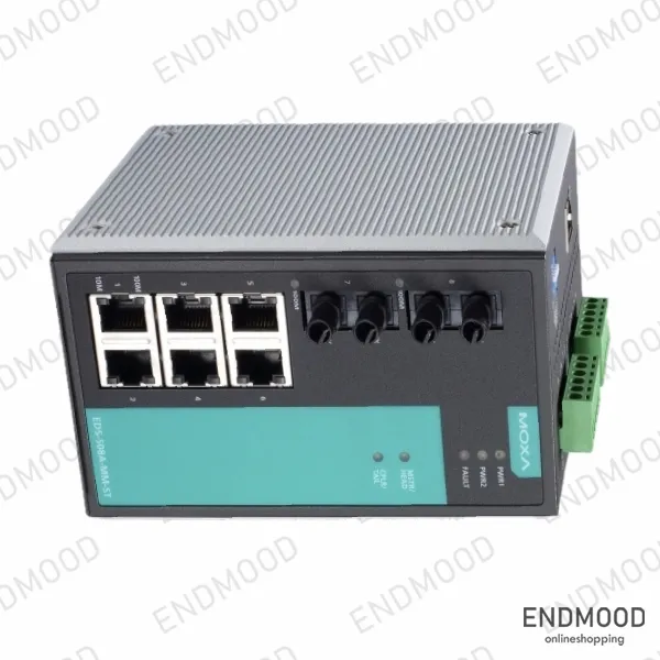 سوئیچ مدیریتی صنعتی MOXA EDS-508A-MM-ST