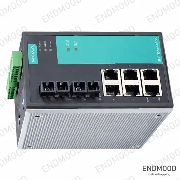 سوئیچ مدیریتی ۸ پورت موگزا MOXA EDS-508A-MM-SC