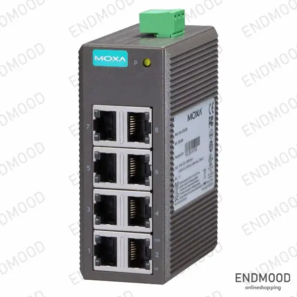سوییچ صنعتی برند موگزا مدل MOXA EDS-208-S-SC