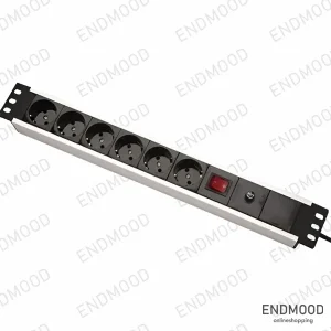 پاور ماژول 6 پورت 1 یونیت ارت دار (فیوزدار) HPI