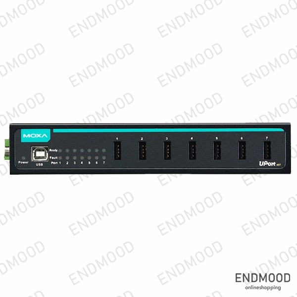 هاب USB صنعتی هفت پورت موگزا MOXA UPort 407-T