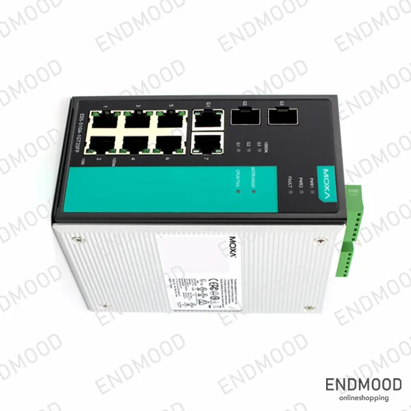 خرید سوییچ صنعتی 10 پورت مدل MOXA EDS-510A-MM-ST