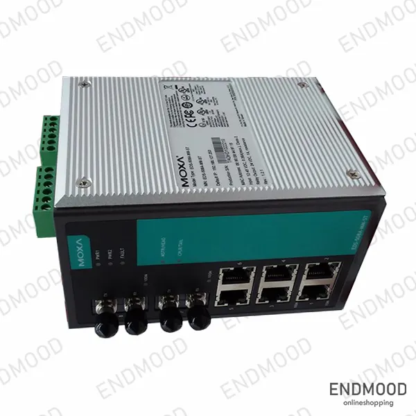 خرید سوییچ صنعتی 10 پورت مدل MOXA EDS-510A-SS-ST-T
