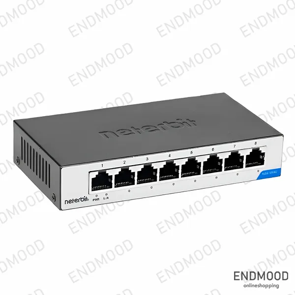 خرید و قیمت سوئیچ غیرمدیریتی 8 پورت نتربیت مدل NGS-1008C