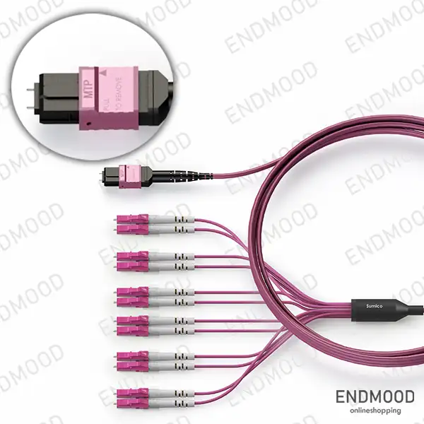 کابل فیبر نوری فن اوت SU-FAF مالتی مود OM2 3MM سومیکو