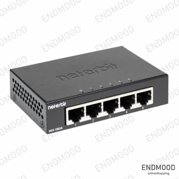 خرید سوییچ غیرمدیریتی 5 پورت نتربیت مدل NGS-1005A