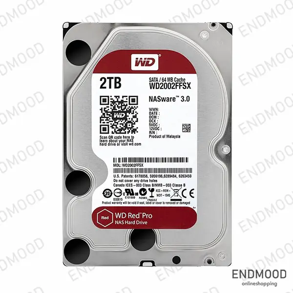 خرید هارد اینترنال 2 ترابایت وسترن دیجیتال WD Red Pro