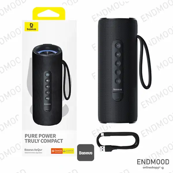 اسپیکر بلوتوثی بیسوس مدل AeQur VO20 Portable